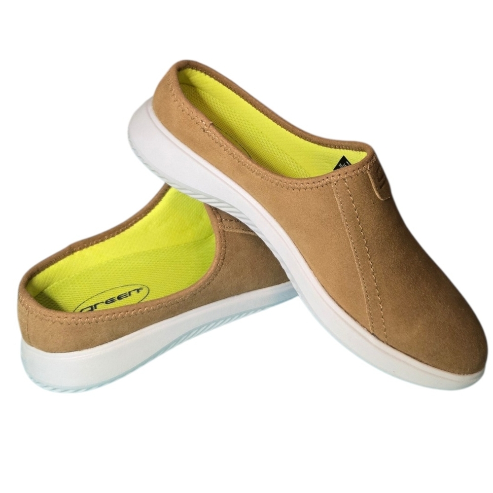 Green Brand Cinnamon Suede Clog